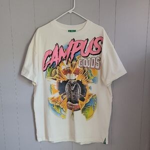 Campus Goods Mens Shirt XXL Black If I Cannot Move Heaven Then I Will Raise Hell